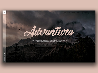 Adventure dribbble shot