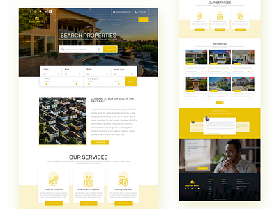Real Estate - Landing Page