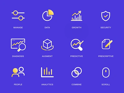 Icon Set - AI Website branding design icon icon design icons iconset identity set ui ux vector web website