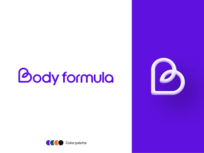 Body Formula Branding branding icon iconography idenity illustrator logo logotype mark monogram symbol typogaphy