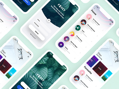 App Design Concept (sketch freebie) app card design experience free freebie interface ios minimal music music app sketch ui user ux web