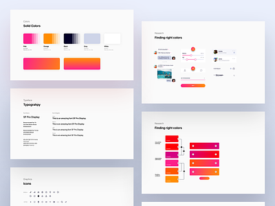 Aboard branding for iPhonex app branding clean minimal white guidelines iphonex iphone ios app sketch typography color gradient styleguides travel blog dating meetup