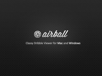 Airball dribbble app mac app windows