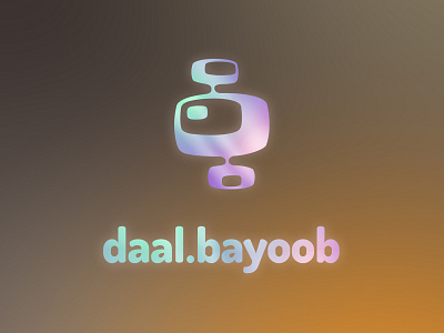 Logo Daal Bayoob Dribbble art deco branding colorful design gradients icon logo minimal new age geometry vector