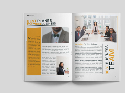Corporate Magazine annual report brochure business proposal corporate magazine magazine design