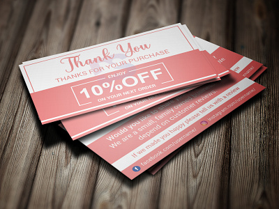 Printable Thank You Package Insert