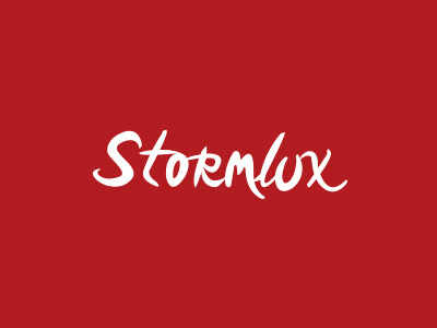 Stormlux Logo freelance design logo logo design red stormlux