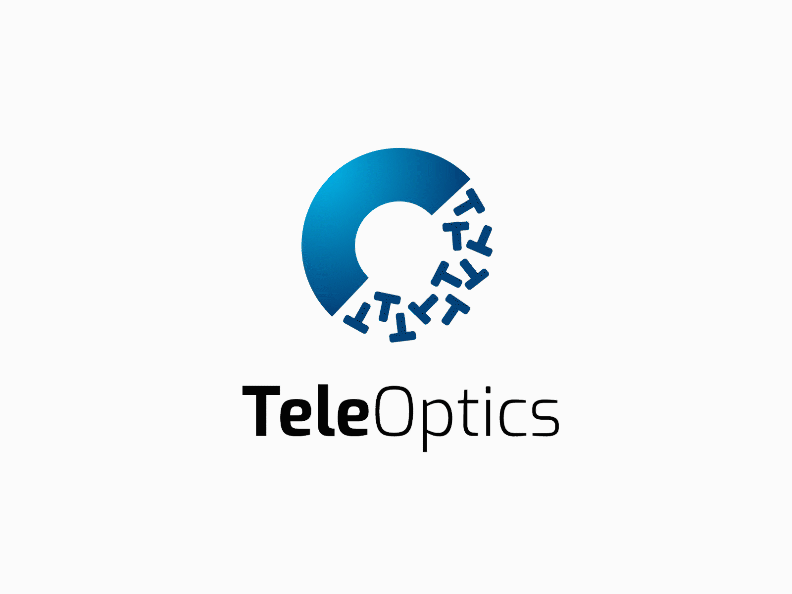 Teleoptics Logo Animation 2d animation branding logo logo rebrand logo reveal