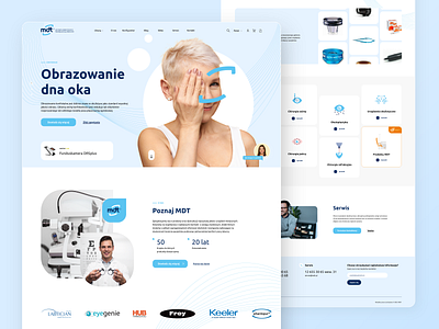 Optician Products Website adobexd medical medical care medical design optician ui uidesign userinterfacedesign ux