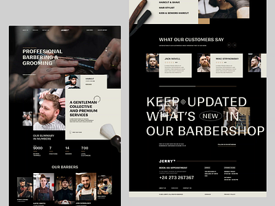 Jeff's Barbershop💈 wordpress