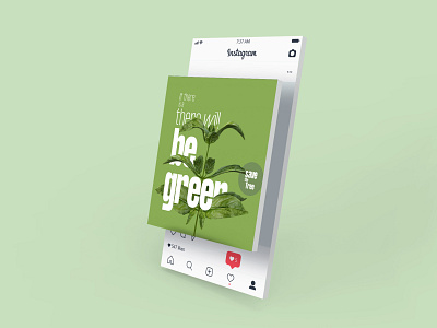 Save the nature || social media post design instagram instagram post instagram template live with green oxigen save the green save the nature socialmedia