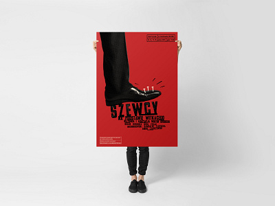 Szewcy | Shoemakers - theater play poster