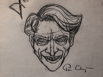 Joker batman comic drawing grin illustration joker pencil sketch smile