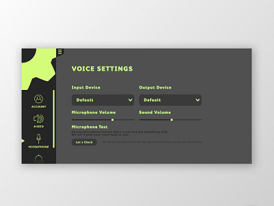 Settings dailyui design minimal settings settings ui ui ux