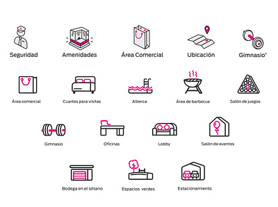 Iconografía design icons vector