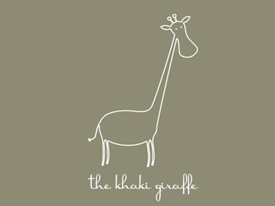 Khaki Giraffe