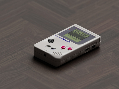 Game Boy | 3d | Blender