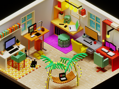 3D room