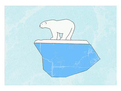 Ice Bear animal animal art art cartoon illustration