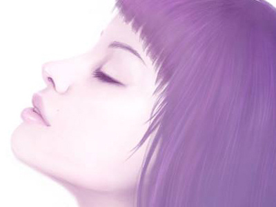 "Rise" close up art colours digital female illustration painting portrait