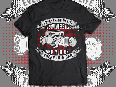 Car T-shirt Design