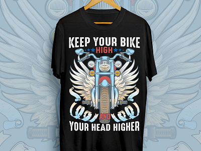 Biker T-shirt Design awsome t shirt bike lover bike t shirt t shirt branding t shirt design t shirt lover t shirts tshirt factory typography vector