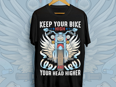 Biker T-shirt Design