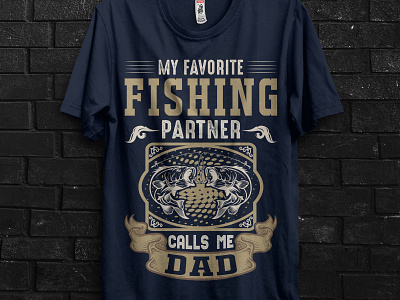 Fishing T-shirt Design