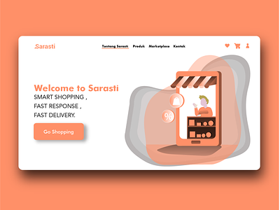 Web Landing Page Sarasti