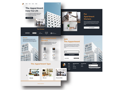 Appartment adobe ilustrator adobe xd application branding design ui uiuxdesign ux vector web design