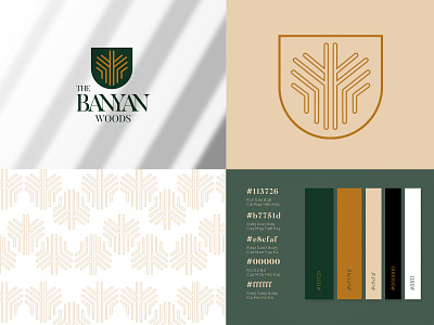 The Banyan Woods Logo Design