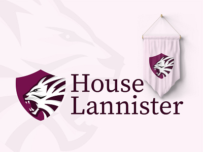 House of Lannisters cersei design game of thrones got got fan got fans graphic graphic design house house of lannisters illustration jaime joffrey lannister lannisters logo logo design pattern tyrion tywin
