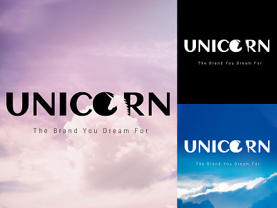 UNICORN Logo branding design logo