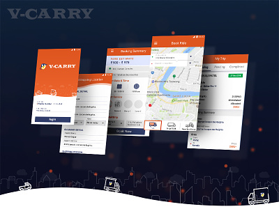 V-Carry design ui