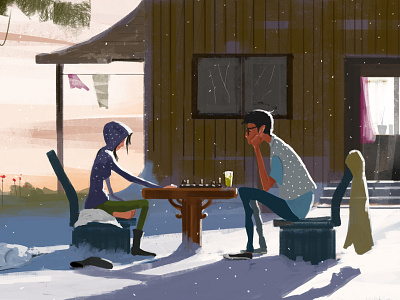 Snow Chess!