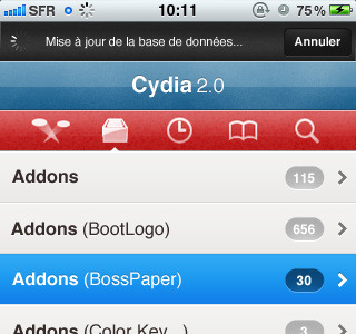 Cydia 2.0 UI — V2 apps cydia ios iphone jailbreak ui