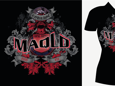 t-shirt Maqld design illustration t shirt design vector