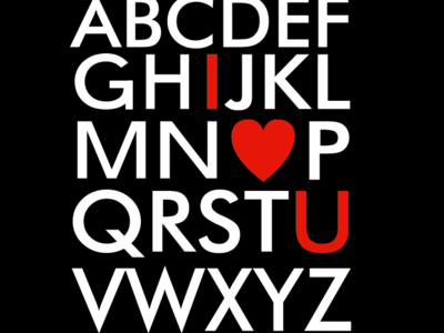 Abcd Black design illustration t shirt design typography