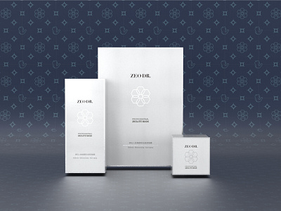 Zeo Dr branding cosmetic packaging