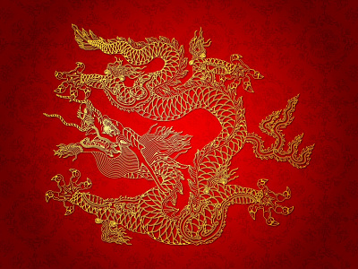 Dargon china chinese culture illustration