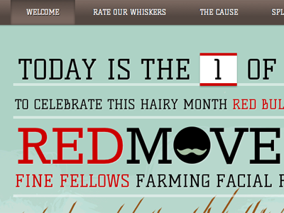 Red Movember - welcome