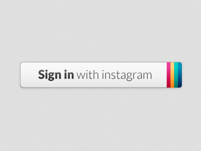 Sign in with Instagram button instagram