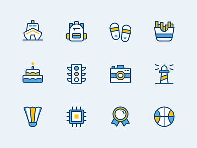 Senja v1.2 Update branding icon icon design icon designer icon pack iconography illustration illustration kit