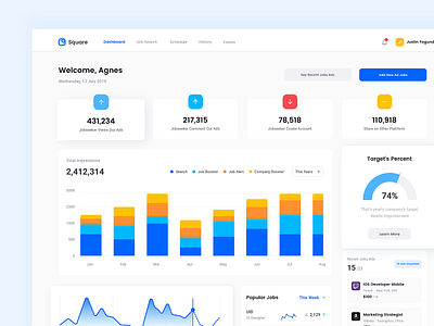 Square Dashboard