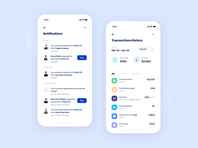 Banky - Notification Design