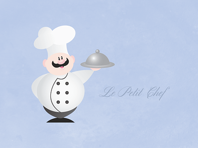 Le Petit Chef chef occupation vector