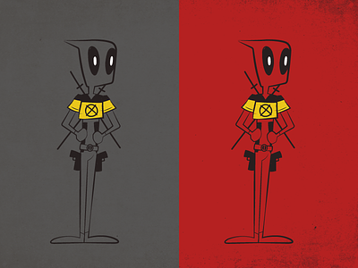 Team X-Men Deadpool deadpool deadpool jersey illustration marvel x-force x-force suit x-men
