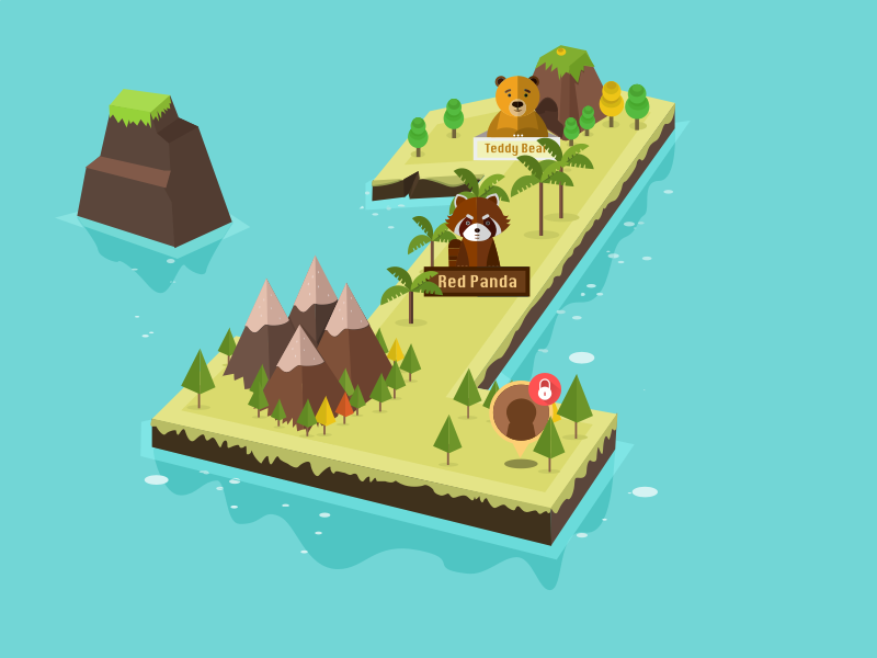 Map by BillChenklc on Dribbble