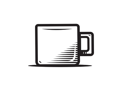 Coffee Cup 1 branding coffee cup icon identity illustration logo minimal shading tea