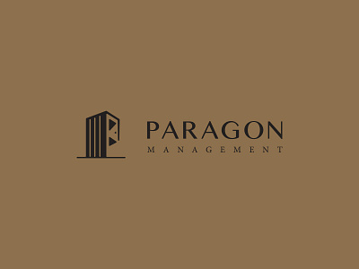 Paragon - Concept 1 brand building identity logo logotype p paragon real estate